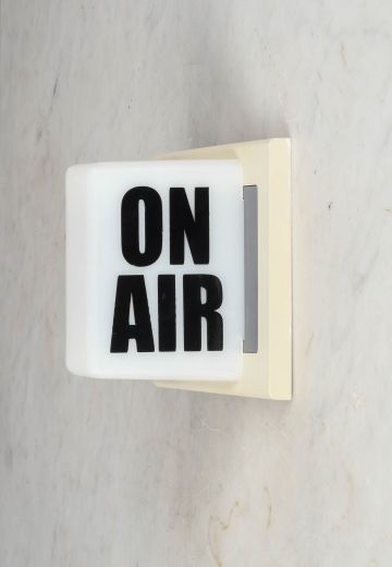 Small "On Air" Wall Light