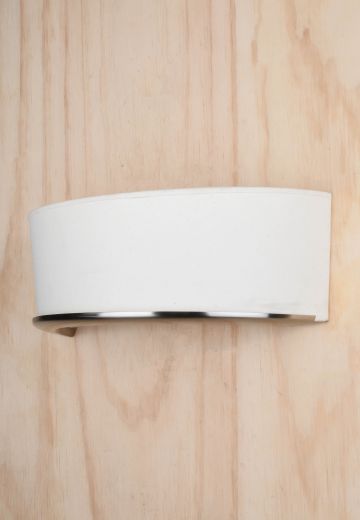 Fabric Rounded Modern Pocket Sconce